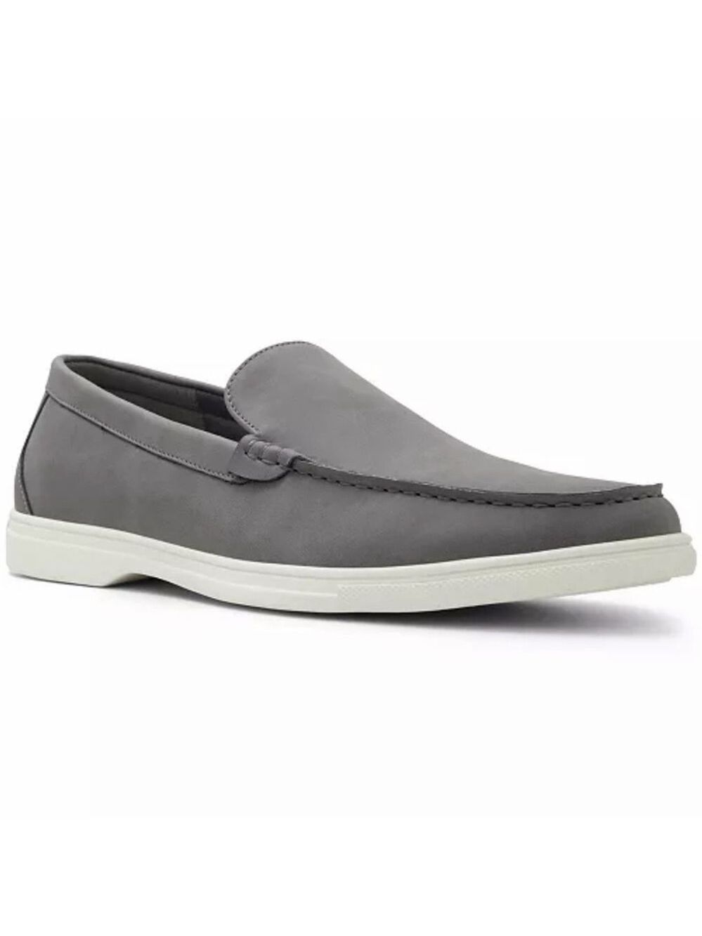 Alfani Men's Slip On Gray Loafers